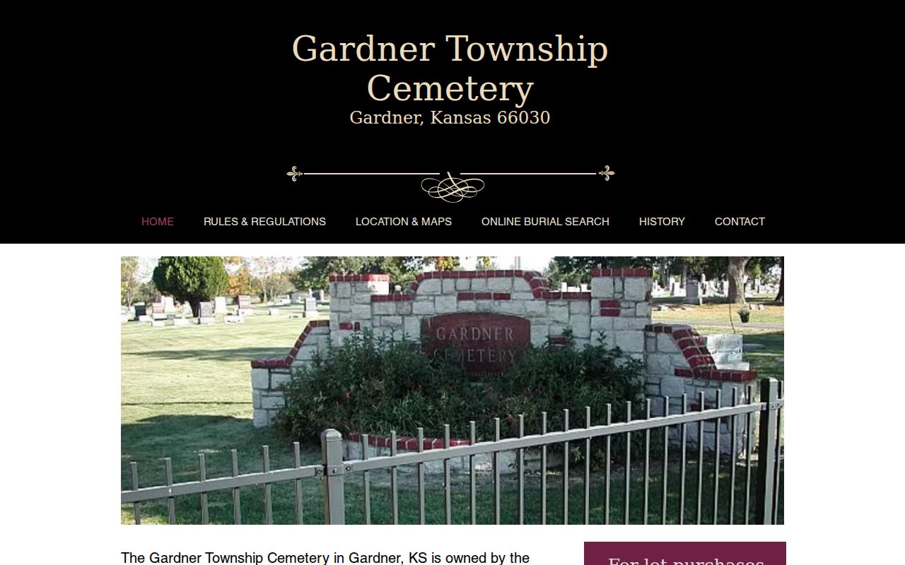 Gardner ZIP code directory cemetery location search